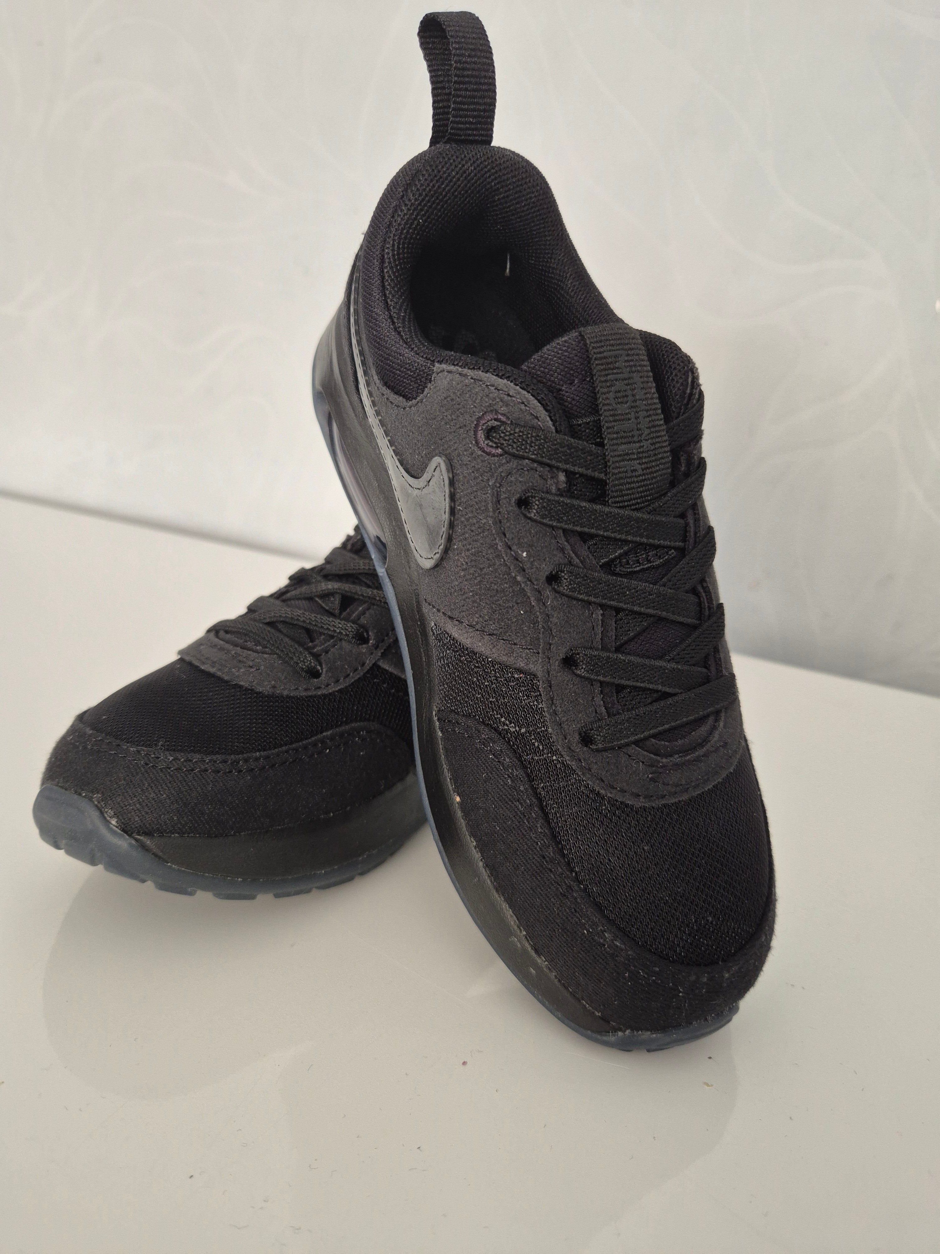(Neue) Motif Kinder Sneaker Mädchen und Jungen Turnschuhe NIKE Air    Schwarz Gr.30